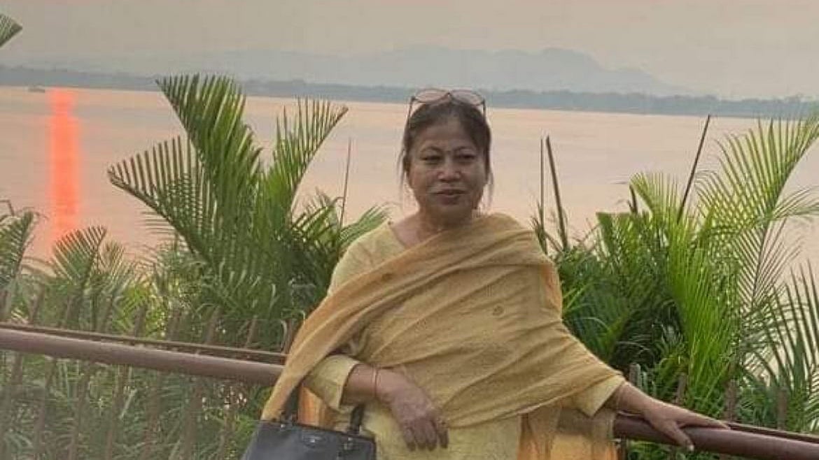X/@meiteiheritage : Former MLA's Wife Sapam Charubala Killed In Bomb Blast In Manipur |